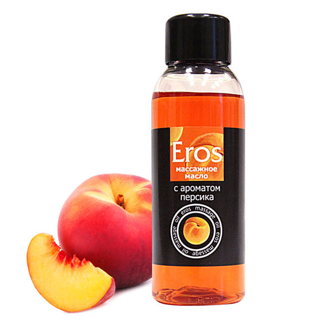 Масло массажное "EROS EXOTIC" с ароматом персика